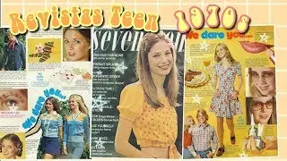 Revistas  teen dos anos 70s eram como a internet!🍄🌻