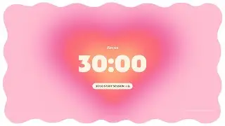 Study with me 🎧 Focus Pomodoro Timer 7x30 | 4h 40m Study Session | 30 minute with 10 minute break