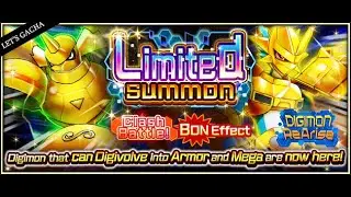 Let's Gacha! Digimon Rearise : Limited Summon Magnamon & Rapidmon (Armor)