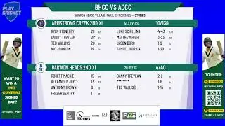 Barwon Heads 2nd XI v Armstrong Creek 2nd XI