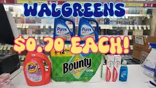 👽WALGREENS👽: SPEND $40 GET $10 + IBOTTA! PUREX 🧺, BOUNTY, AND TIDE! 🌊