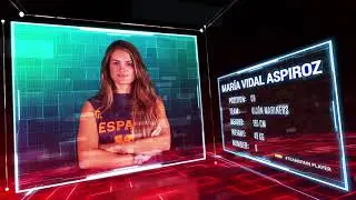 Roster Team Spain flag football femenino 2017