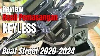 Review Pasang Keyless Honda Beat 2023 Pakai Alarm PCX 160 &ndash; Fitur Mewah & Anti Maling!