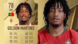 ⚡PACE FOR DAYS! GELSON MARTINS FIFA 22 | GELSON MARTINS REVIEW | GELSON MARTINS PLAYER REVIEW