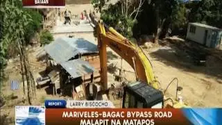 Mariveles-Bagac bypass road malapit nang matapos