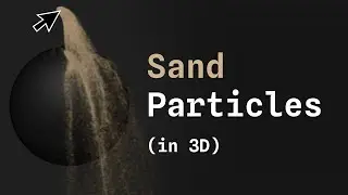 Как создать интерактивные частицы песка в 3D с помощью сплайна