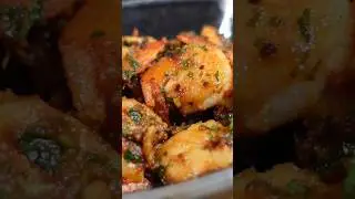 Crevettes saut&eacute;es &agrave; l'ail 🤤