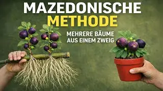 MAZEDONISCHE METHODE:aus einem Feigenzweig mehrere neue Bäume ziehen