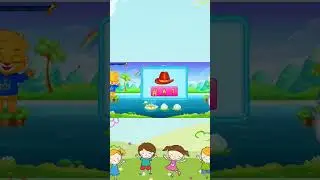 Cartoon Spelling Game | HAT |#animatedgaming #automobile #cartoonadventures #puzzle #kids #cartoon