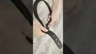 How to set a guitar strap to a length of 49