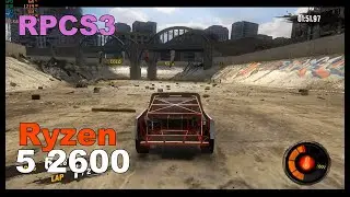 RPCS3 0.0.27 ( PS3 Emulator )  MotorStorm Apocalypse - Gameplay #2