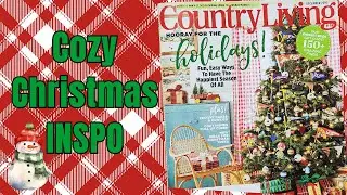 Cozy Christmas Decor Inspo | 2016 Country Living | Magazine Flip Through No Commentary