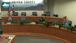Larimer County Administrative Matters Meeting 12/9/25