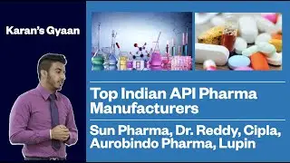 Top Indian Pharma | API Manufacturing Data | Sun Pharma, Dr. Reddy, Cipla, Aurobindo Pharma, Lupin