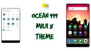 MIUI 8 Theme - Oceans 999 !! Best Light Theme | August 2017!