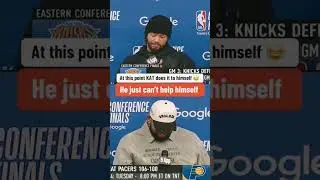 #jalenbrunson and #kat #knicks postgame #nba #karlanthonytowns #nbaplayoffs #basketball