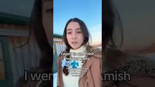 Я был на праздничной вечеринке амишей.