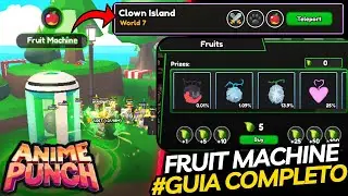 Como Farmar Machine Fruit Ticket Saiba Qual Atributos - Todas as Frutas Guia Completo Anime Punch