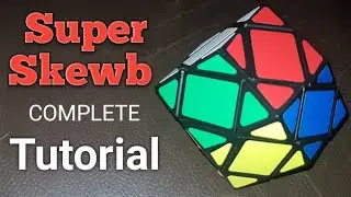 Super Skewb, Rhombic Dodecahedron Tutorial  easy to understand, walk through of every stage