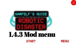 Garfield guide 5 Robotic Disaster 1.4.3 mod menu android port (Baldi basics mod)