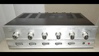 Let's check out a Nippon Amplifier SAQ-501. Circa 1969-75