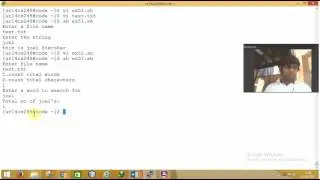file handling shell