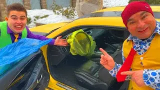 Полиция сохраняет серьезность намерений, но семья превращает ситуацию в забавное видео.