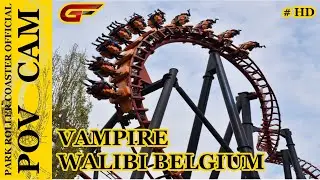 Vampire - On Ride / POV CAM - Walibi Belgium