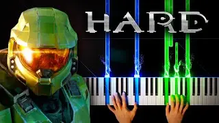 Zeta Halo (Halo Infinite Main Theme) - Piano Tutorial