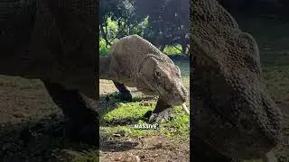 They possess a venomous bite, aiding in subduing their prey.  #shortvideo #facts #komodo
