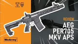 Review do Rifle M4 APS - Modelo PER 705 MKV - Série WeArmy Reviews