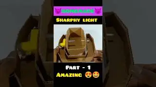 DIY Mini Sharpy Light at Home | Cardboard Moving Head Light | DMX Style Beam