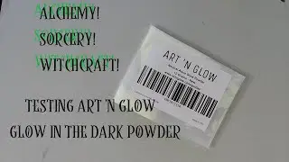 Can It REALLY Be THIS GOOD?  First Time Testing @ArtNGlow  #glowinthedark  Powder