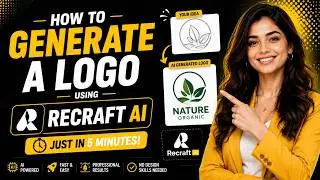 How to generate a Logo using Recraft AI tool and platform only just in 5 minutes