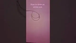 How to draw an anime eye #animeeye #howtodraw #anime #eye #drawing #beginneranimeart