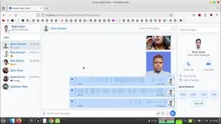 messanger clone demo (pre-recording)