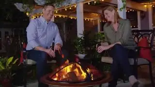 Pleasant Hearth OFW327RC Brentwood Fire Pit Video