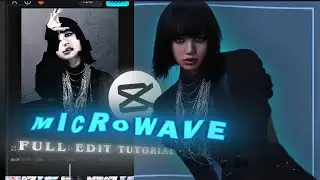 MICROWAVE TIKTOK TREND EDIT TUTORIAL |CAPCUT|