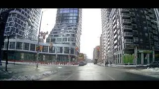 Поездка на автомобиле по Оттаве зимой 2026 года, столице Канады 🇨🇦