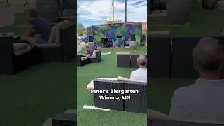Peter's Biergarten in Winona, MN! #exploremn #onlyinmn #minnesota #winona #midwest #winonamn