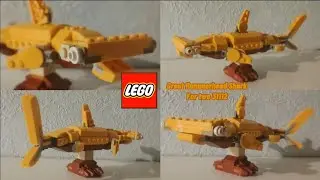 Lego Creator Alternative Build Great Hammerhead Shark for two 31112🦁