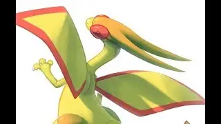 Painting Flygon with GIMP & FireAlpaca