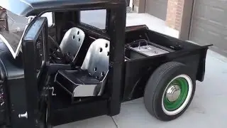 1933 Rat Rod Diesel Powered Ford Truck with Air Bags