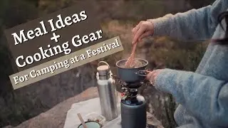 Meal Ideas + Kitchen/Cooking Gear For Camping at a Music Festival // Preparing For Hulaween 2021