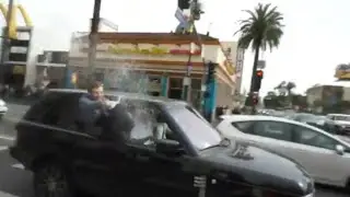 Hampton Brandon Throwing Water at Burger Planet and Ice on Easter, Hampton&rsquo;s 1 Minute Return