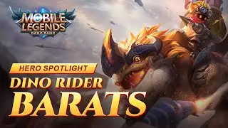 Hero Spotlight | Barats | Dino Rider | Mobile Legends: Bang Bang