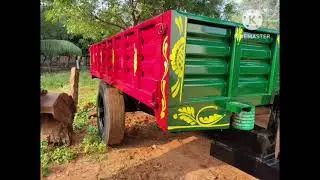 Tractor#tractor trailer#trailer sales#sales#tamilnadu#tractor video
