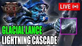🔥I CAN'T STOP PLAYING THIS BUILD! Glacial Lance Lightning Cascade Deadeye🔥
