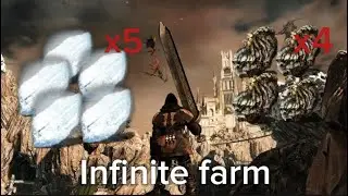 How to Infinitely farm twinkling titanite and petrified dragon bone dark souls 2