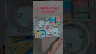 #cardboardorganiser💖#tapebox✨️#Anannya Iyer shots✨️